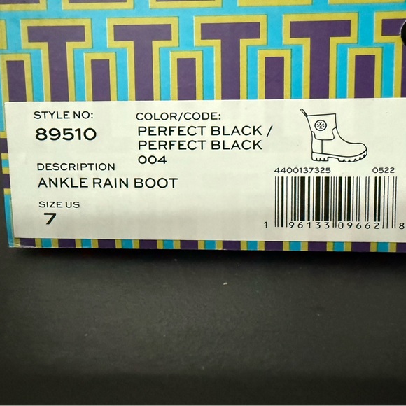 Tory Burch Black Winter & Rain Boots - Picture 8 of 9